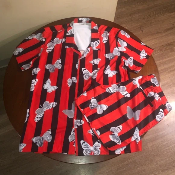 Fashion Nova Too Fly For This Set - Red/Black Size XXL - Picture 1 of 7